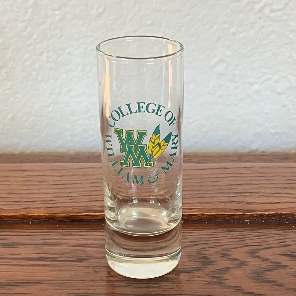 Vintage College of William & Mary Shot Glass